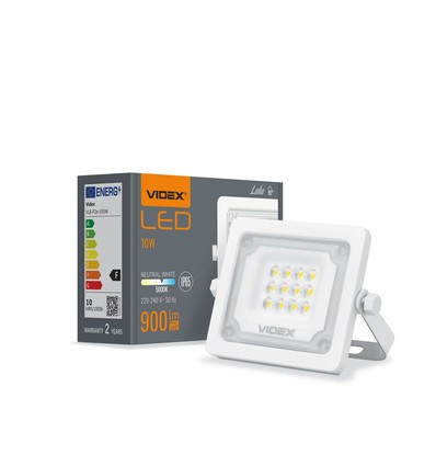 10W LED breedstraler - 5000K, IP65, IK08, grijs, buiten