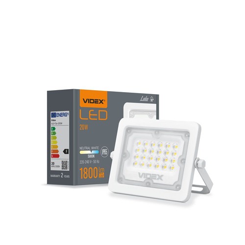 Luca spotlicht 20W - LED, flood, neutraal wit, 230V, 1800lm, verbruik 20W