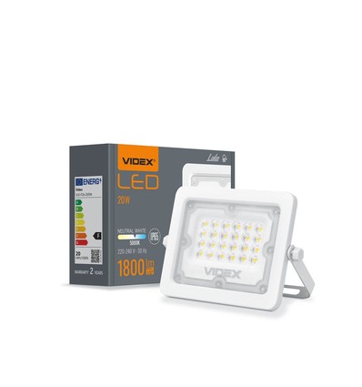 Luca spotlicht 20W - LED, flood, neutraal wit, 230V, 1800lm, verbruik 20W