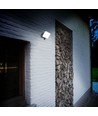 50W LED breedstraler met sensor - 4750lm, IP65, 5000K, zwart, buiten, werklamp