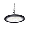 100W LED High Bay, 120lm/W - 90 graden, IP65, 5000K, zwart, incl. kettingophanging