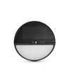 500lm solar wandlamp met sensor - IP54, 5000K, zwart, 220x220mm, bewegingssensor
