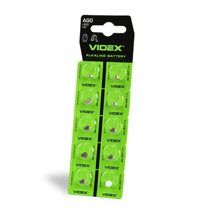 10 stuks AG0/LR521 - Alkaline batterij