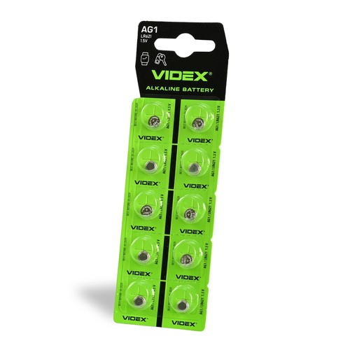 10 stuks AG1/LR621 - Alkaline batterij