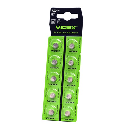 10 stuks AG11/LR721 - Alkaline batterij
