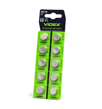 10 stuks AG12/LR43 - Alkaline batterij