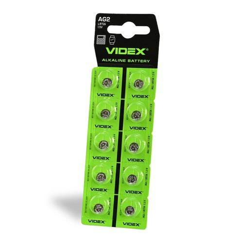 10 stuks AG2/LR726 - Alkaline batterij