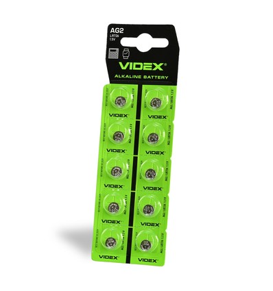 10 stuks AG2/LR726 - Alkaline batterij