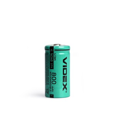 16340 lithium-ion batterij - 800mAh, zonder thermische bescherming