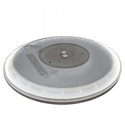24W Nymphea Flat Duo LED plafondlamp - CCT, 130lm/W, IP54, Ø29,2cm, witte rand