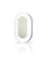 Ovale Sensor Wandlamp met PIR – 11W, IP65, IK07, 5000K, Wit