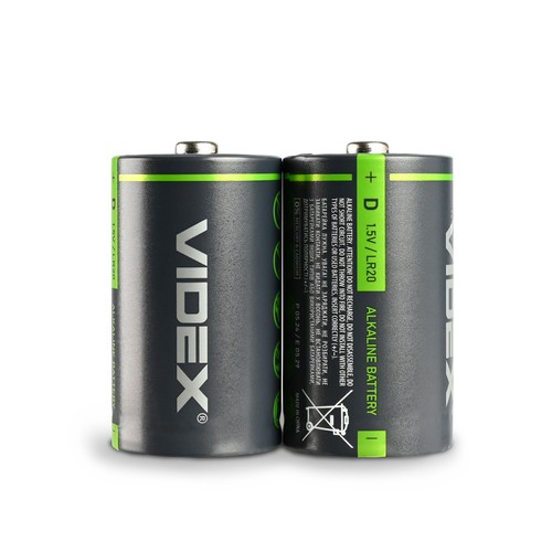 2 stuks LR20/D - Alkaline batterij