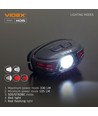 LED hoofdlamp oplaadbaar - 5000K, 330lm, IP67