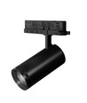 30W 3-fasen RA92 Zoom instelbare CCT spanningsrailspot - 100lm/W, Zwart, Instelbare CCT + helderheid + stralingshoek