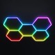 5 st. Hexagon RGBIC complete set 80W - Incl. bluetooth controller en voeding