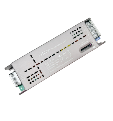 200W / 24V DC schuif-dimbare voeding - 8.3A