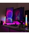Set van 2 ambient gamer tafellampen - RGB looplicht, 360° effect, 43 cm