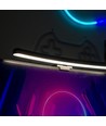 Gebogen Monitor Schermlamp CCT - 40cm breed, Voor PC-scherm, met touch bediening