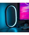 Ellipsvormige RGBIC-lamp - 25x15 cm, 10W, afstandsbediening, USB