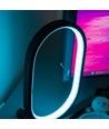 Ellipsvormige RGBIC-lamp - 25x15 cm, 10W, afstandsbediening, USB