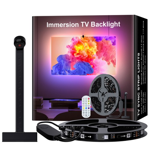 5m TV LED strip met TV-camera - voor 70-80" TV, 18W, 30 LED/m