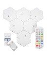 10 stuks RGBIC Hexagon Wandlampen - Set