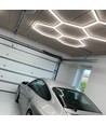 168W RA95 Hexagon LED 5 vakken complete set - Incl. stroomaansluiting