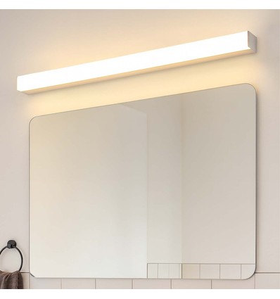 20W dimbaar RA90 SKÄR badkamer- / spiegellamp - IP44, 120cm, wit