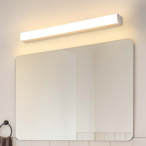 19W dimbaar RA90 SKÄR badkamer- / spiegellamp - IP44, 80cm, wit