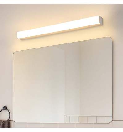 19W dimbaar RA90 SKÄR badkamer- / spiegellamp - IP44, 80cm, wit