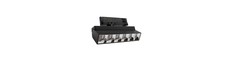 36W 3-fasen RA92 verstelbare LED-railverlichting - Zwart, 23,5 cm