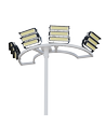 750W Stadion breedstraler - 170lm/W, IP66, werklamp, Philips driver, 1-10V dimbaar
