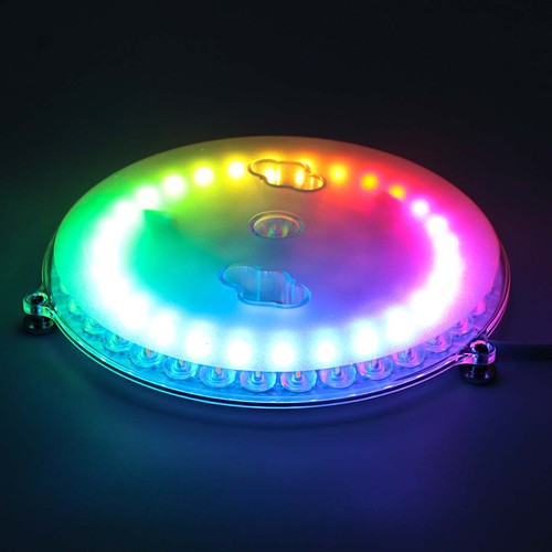 17cm / 18W RGBIC+CCT LED-inzet met lenzen - Vervangt G24, cirkel- en compactlampen