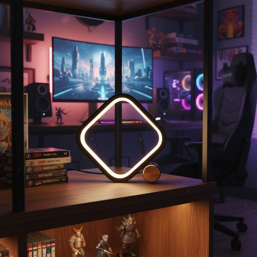 Cirkel CCT lamp - 15x15cm, Bluetooth, 5V USB