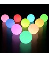 Ø10 cm RGB LED bal - Oplaadbaar, met afstandsbediening, IP66