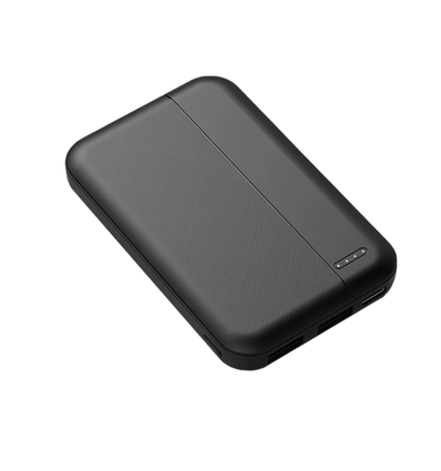 Powerbank - 5000mAh, zwart