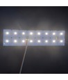25x25 cm 15W opvouwbaar CCT LED-paneel RA95 - 24V DC, IP20