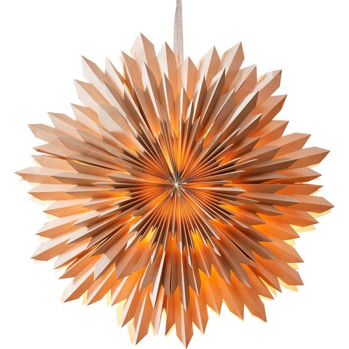 Outlet: EGLO ICE sterophanging Ø500 in beige
