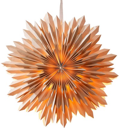 EGLO ICE STJERNE OPHÆNG Ø500 I BEIGE