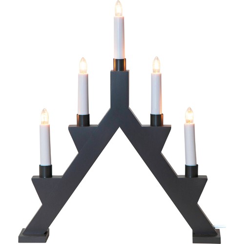 EGLO ZACK 5-ARMET JULE LYSESTAGE I ANTRACIT