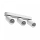 Plafondlamp met 3 spots, GU10 - Wit, IP20 binnen, zonder lichtbron