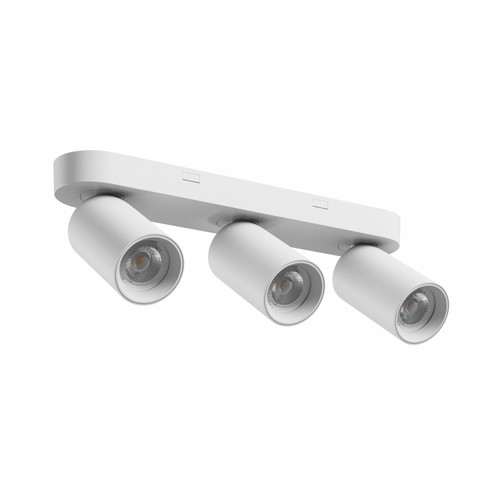 Plafondlamp met 3 spots, GU10 - Wit, IP20 binnen, zonder lichtbron