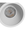 Orbito opbouw 10W - warm wit, 230V, 40°, IP44, UGR19, RA90, Ø75x100mm, wit, rond