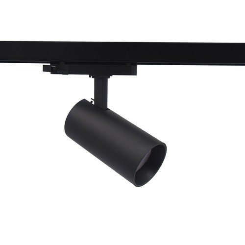 20W 3-fasen RA97 spanningsrailspot - 38 graden, Zwart