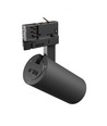 16W 3-fase 3-in-1 spanningsrailspot - 25°, CCT, zwart