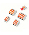Verbindingsklemmen set 46 st. - 0,32-2,5 mm² voor 2/3/4/5 draden