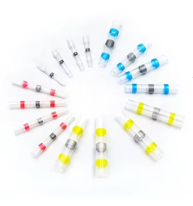 100 stuks krimpkous - 4 maten, 0,25-6mm2