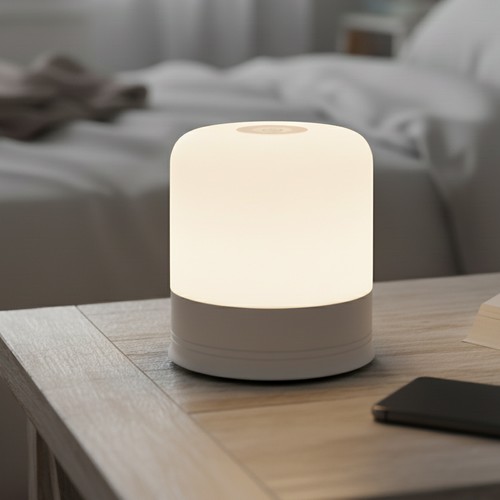 Oplaadbare LED tafellamp Binnen/buiten - Wit, touch dimbaar, 3-in-1, IP54 buiten