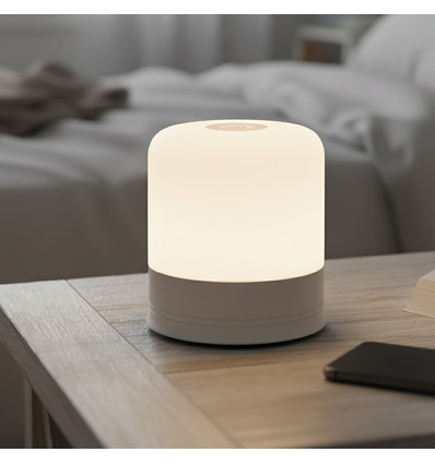 Oplaadbare LED tafellamp Binnen/buiten - Wit, touch dimbaar, 3-in-1, IP54 buiten