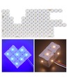 Vouwbaar LED Paneel RGB+NW RA95 - 24V DC, IP20, 49x24, 45W